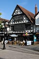 Tudor Tavern von 1578 in der City von Taunton