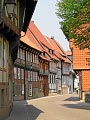 Hornburg – street with timbered houses