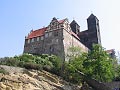 Quedlinburg – Stiftskirche über der Stadt